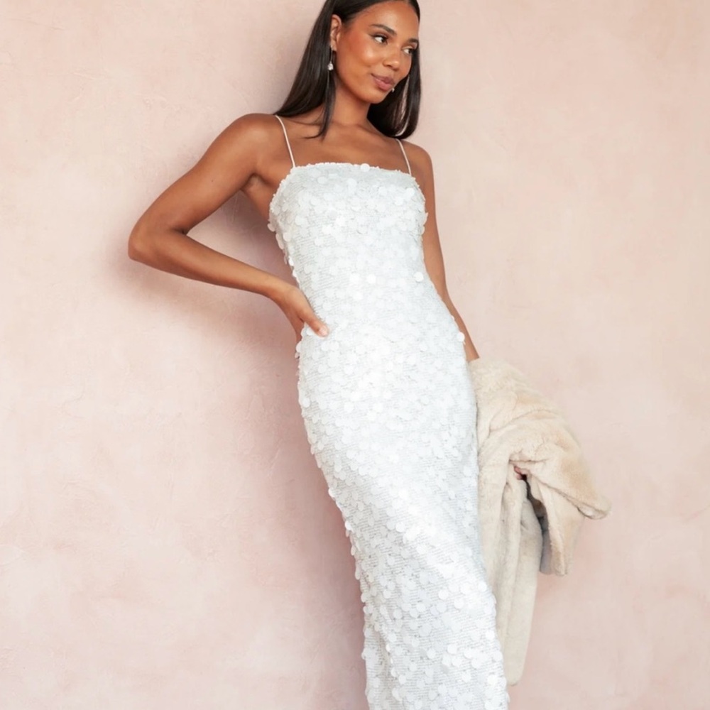 Petal & Pup Sequin Midi Dress
